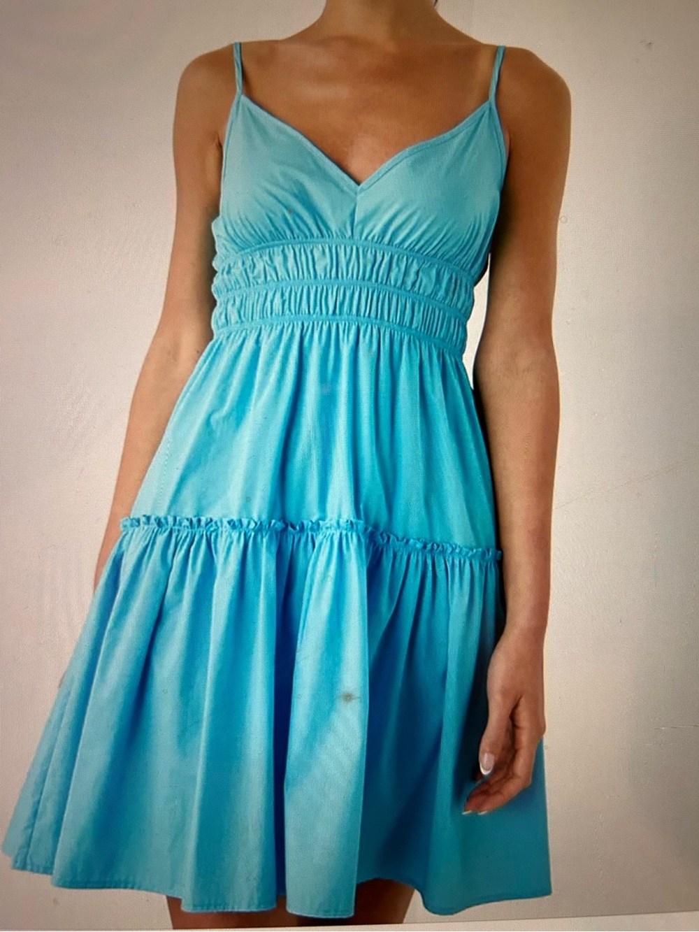 Rails ocean blue summer dress. Size small